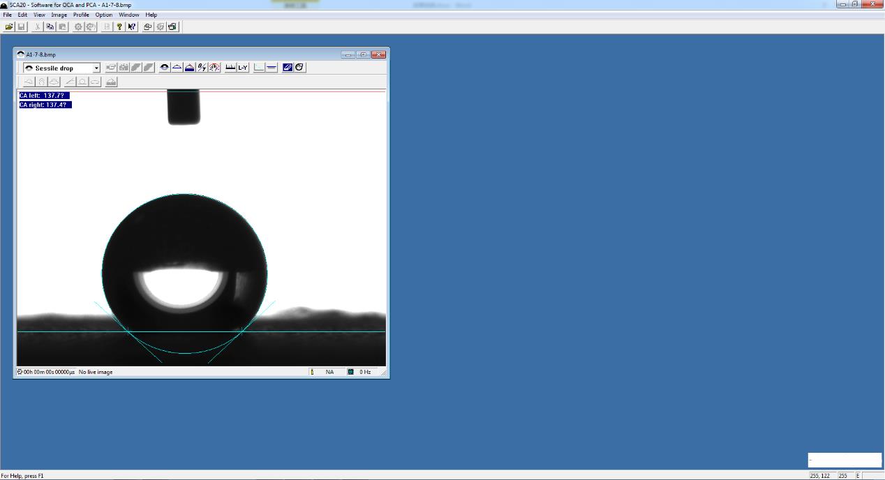 「表面张力仪」镜头俯视角度对于接触角测值的影响是否可以通过软件进行修正？